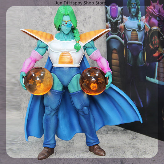 13" Dragon Ball Zarbon Standing with Dragon Balls Anime Action Figure Collection