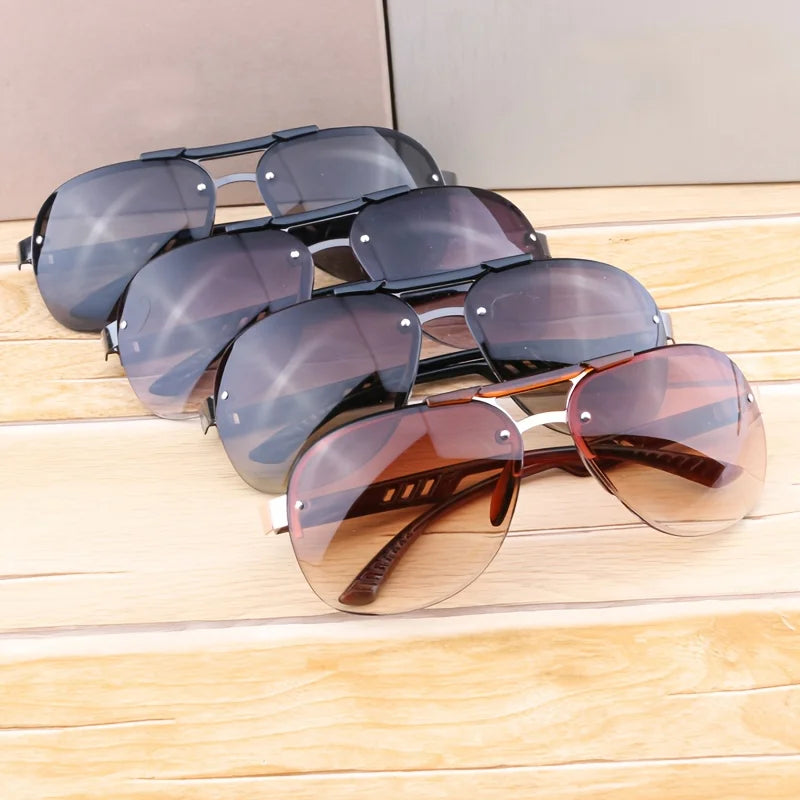 Fashion Vintage Gradient Aviator Sunglasses Men Women Fishing Driving Sun Glasses Retro UV400 Eyewear