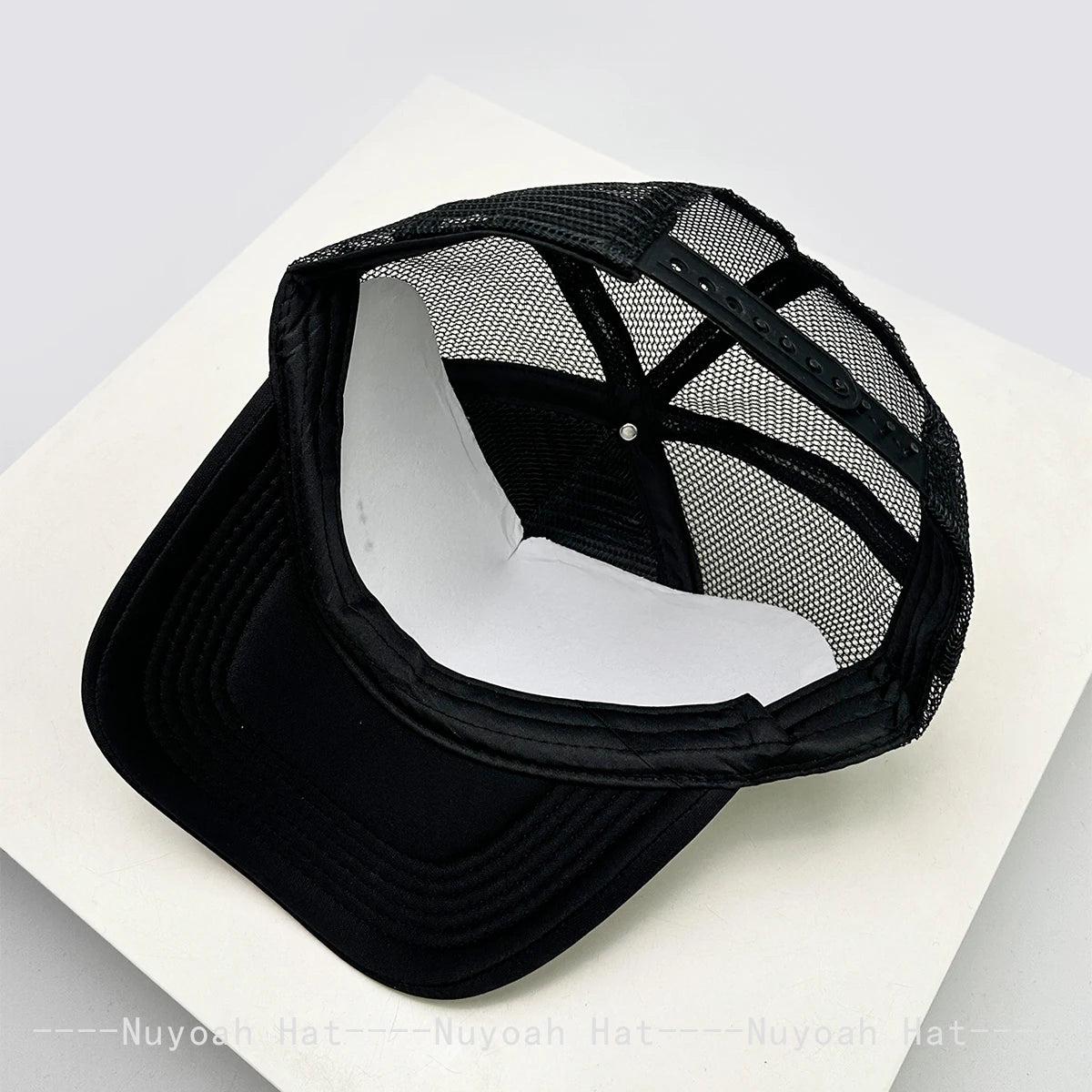 New Unisex American Style Color Block Printed Letters Baseball Hats Breathable Personal Sunshade Hip Hop Trucker Caps Versatile