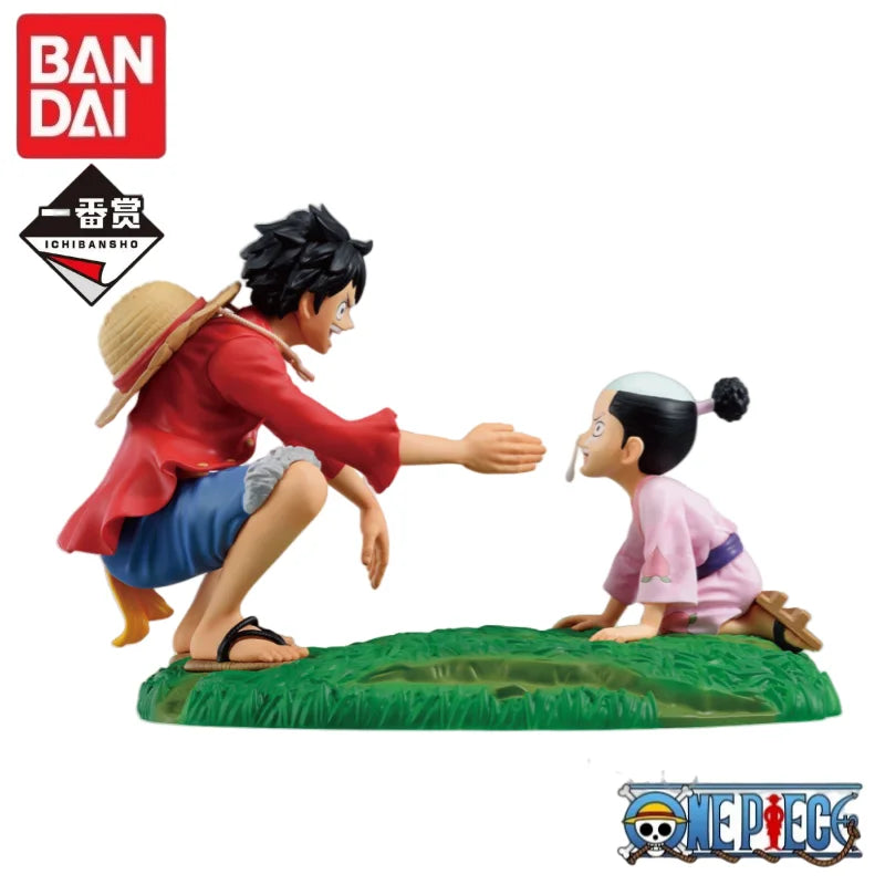 Special OfferIn Stock 100% Original Bandai Ichiban Kuji Anime One Piece Yamato Luffy Kozuki Momonosuke Figure Mol Genuine Boxed
