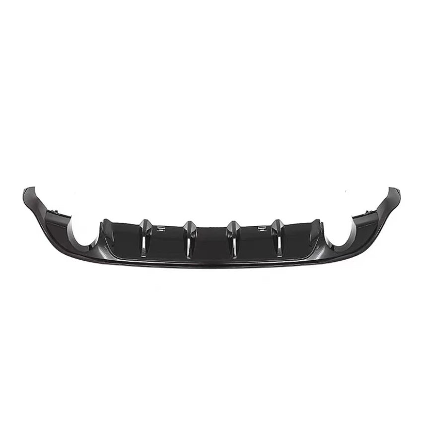 For VW Golf 7.5 Standard Edition GTI 2017-2019 Car Rear Bumper Black Diffuser LED Splitter Spoiler With Iight  Exterior Body Kit