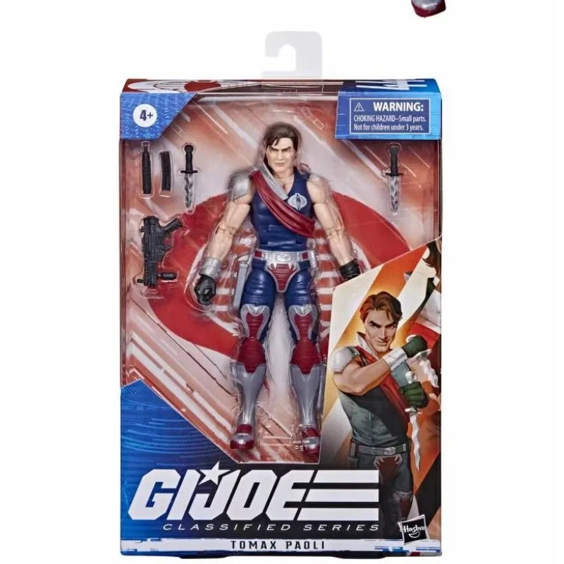 Original Hasbro G.I. Joe Classified Series Twins 44 Tomax Paoli 45 Xamot Paoli 46 Sgt.Stalker Action Figure Collection Toys