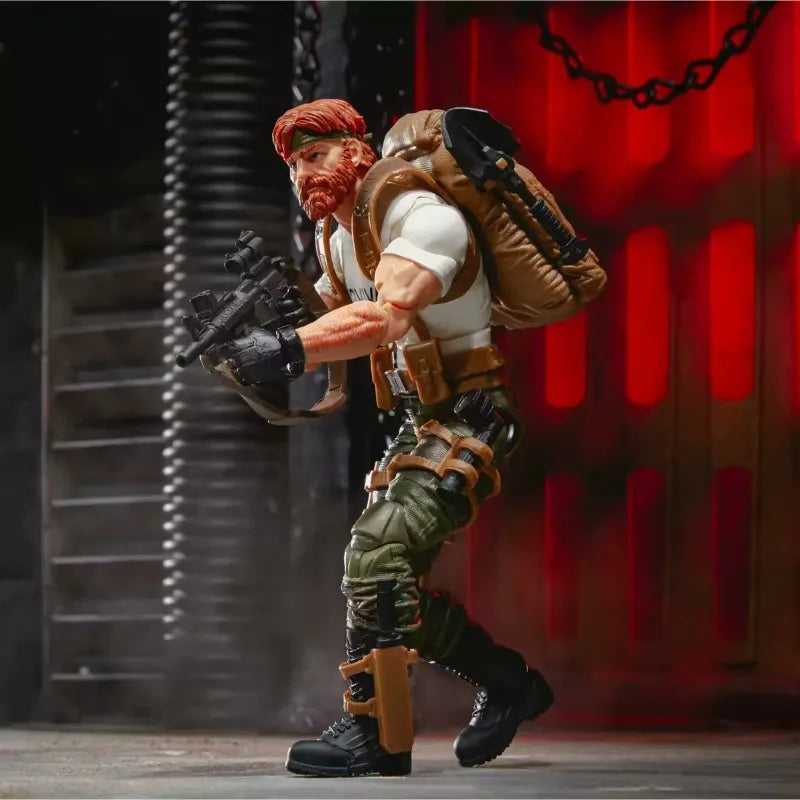 Original Hasbro G.I. Joe Classified Series Stuart Outback Selkirk Anime Figures Toys Collection Models
