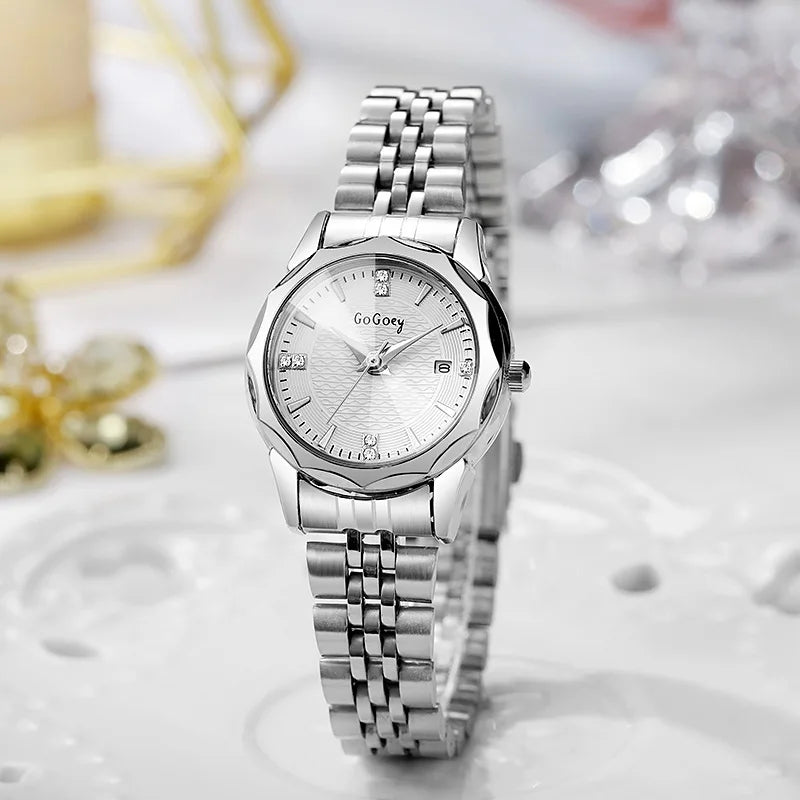 Fashion Elegant Women's Wristwatch High Quality Luxury Watch Women Original Steel Casual Quartz Ladies Watch Relógio Feminino