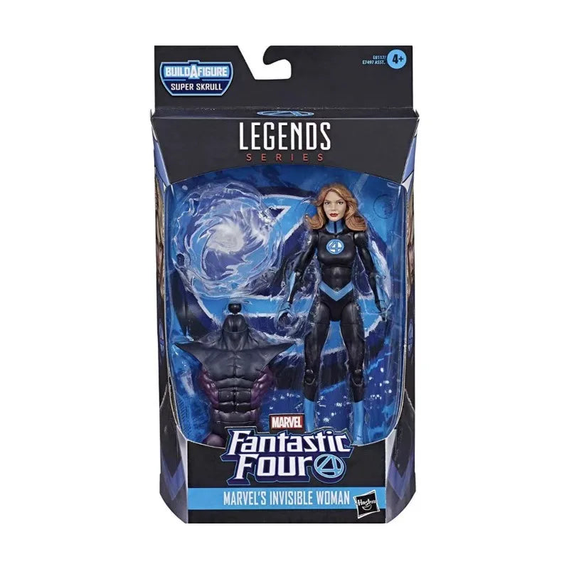 Original Hasbro Marvel Legends Series Fantastic Four Invisible Woman Action Toy Figure Model