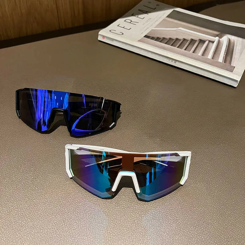 9pcs Cycling Glasses Mountain Bicycle Glasses Road Bike Cycling Eyewear Men Women Outdoor Sports Cycling Sunglasses