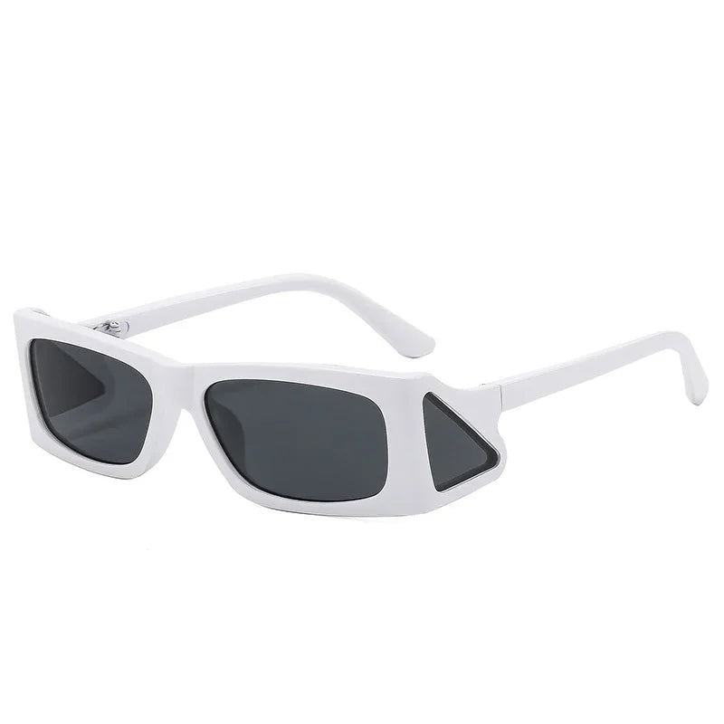 JNPCXI Fashion Unique Small Square Sunglasses Women Retro Brand Designer Men Trending Punk Sun Glasses UV400