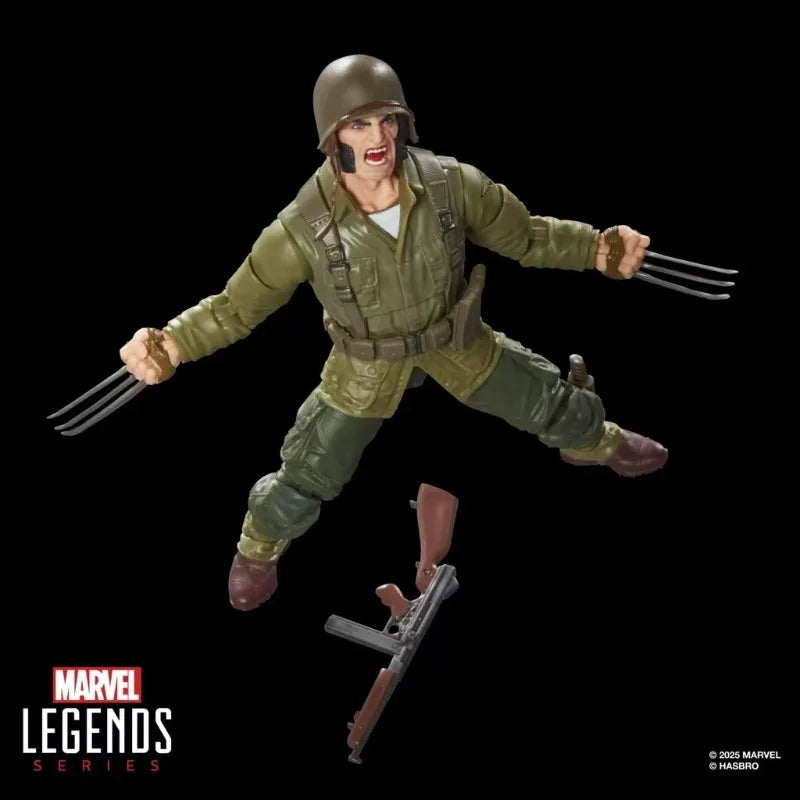 Original Hasbro Marvel Legends Series WOLVERINE [WWII LOGAN] Action Toy Figure