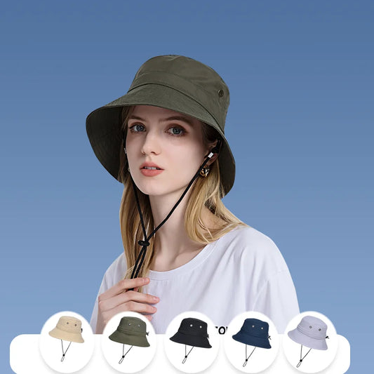 8120Hat Women's outdoor sports sun block hat Fisherman hat European and American sun hat mountaineering fishing cycling sun hat