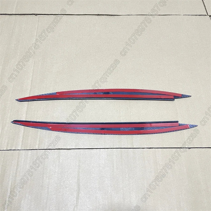 For VW GOLF 7 7.5 VII MK7 MK7.5 GTI R GTE GTD 2013-2020 Headlights Eyebrow Eyelids Stickers Trim Cover Body Kit Gloss Blcak