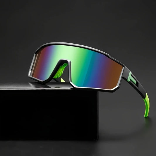 Large Frame Unified Lens Fashion GlassesSuitable for Men and Women Available in Multiple Colors