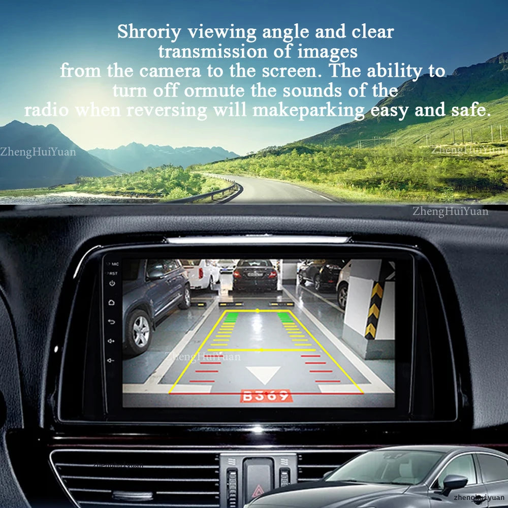 Android 15 For Mazda 6 GJ Atenza Touring Sport GT Carplay Auto Car Radio Multimedia Video Player Navigation GPS No 2Din 2 Din 4G