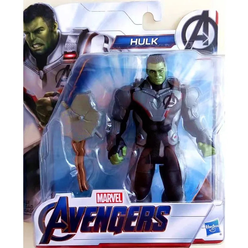 Original Hasbro MARVEL The Avengers RONIN/IRON MAN/THANOS/HULK/CAPTAIN MARVEL/WAR MACHINE Anime Figure Toy Model Collection