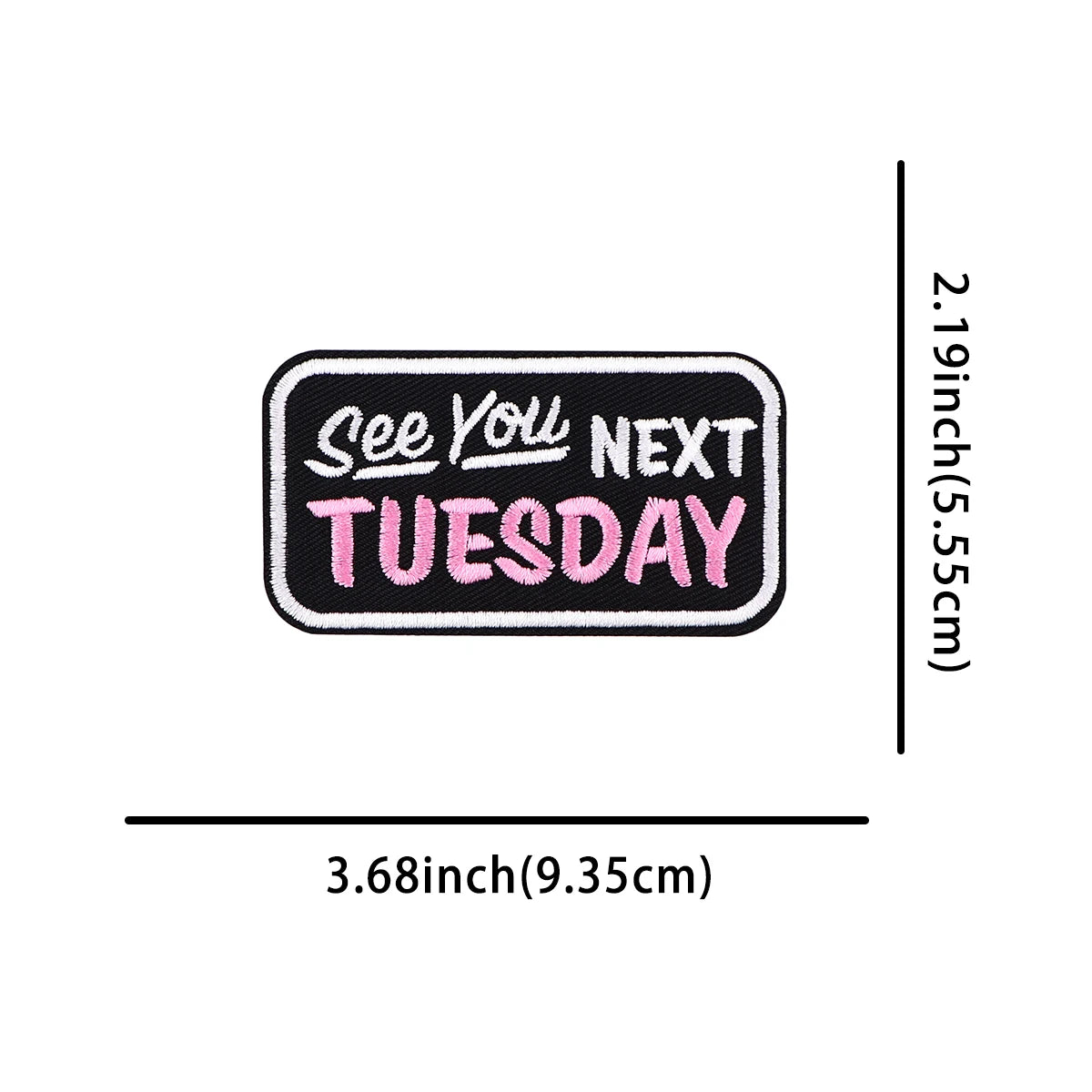 Rainbow LGBT Embroidered Patches on Clothes DIY Animal Applique Encouragement Inspirational Quotes Patches For Clothing Stickers