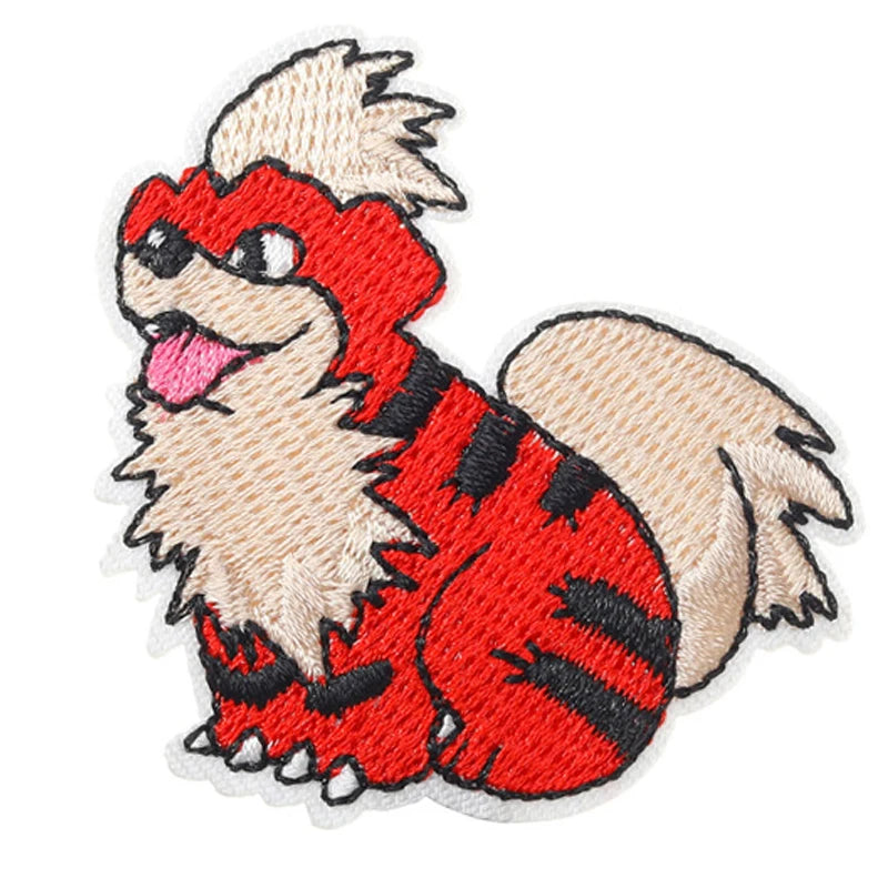 Cute Things Patch Cartoon Anime Embroidered Patches For Clothing DIY Iron on Patches For Clothes Game Patch Stickers