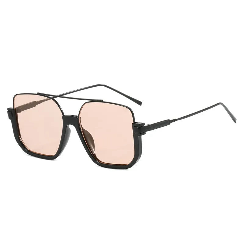 2 Pairs of Men's/Women's Vintage Classic Chic Glasses with 400 Lenses Suitable for Daily Gifts Outdoor Leisure Activities