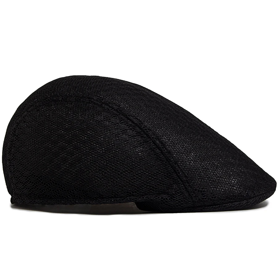 Women Beret Fashion Men Mesh Cap Casual Solid Berets Female Summer Soft Top Sun Visor Hat For Male 55-59cm Head Circum Unisex