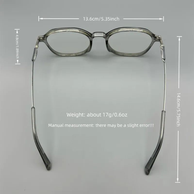 Anti Blue Light Radiation Eyeglass Frame for Women, Korean Style European Trend Influencer, Flat Lens for Both Men and Women