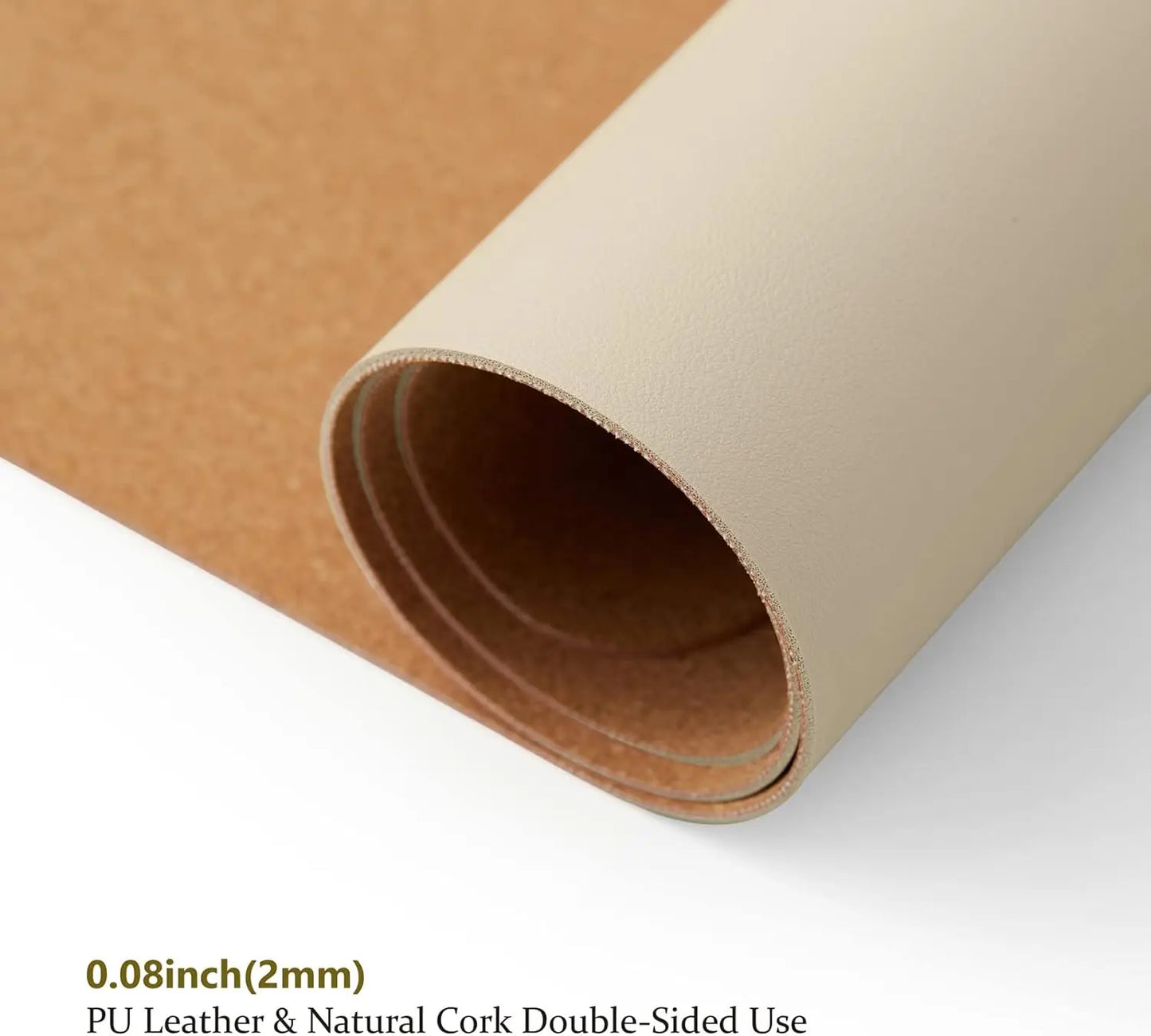 Cork Desk Mat - Dual-Sided Desk Pad for Office and Home - Desk Mouse Mat - Large Mouse Pad and Desk Mats on Top of Desks