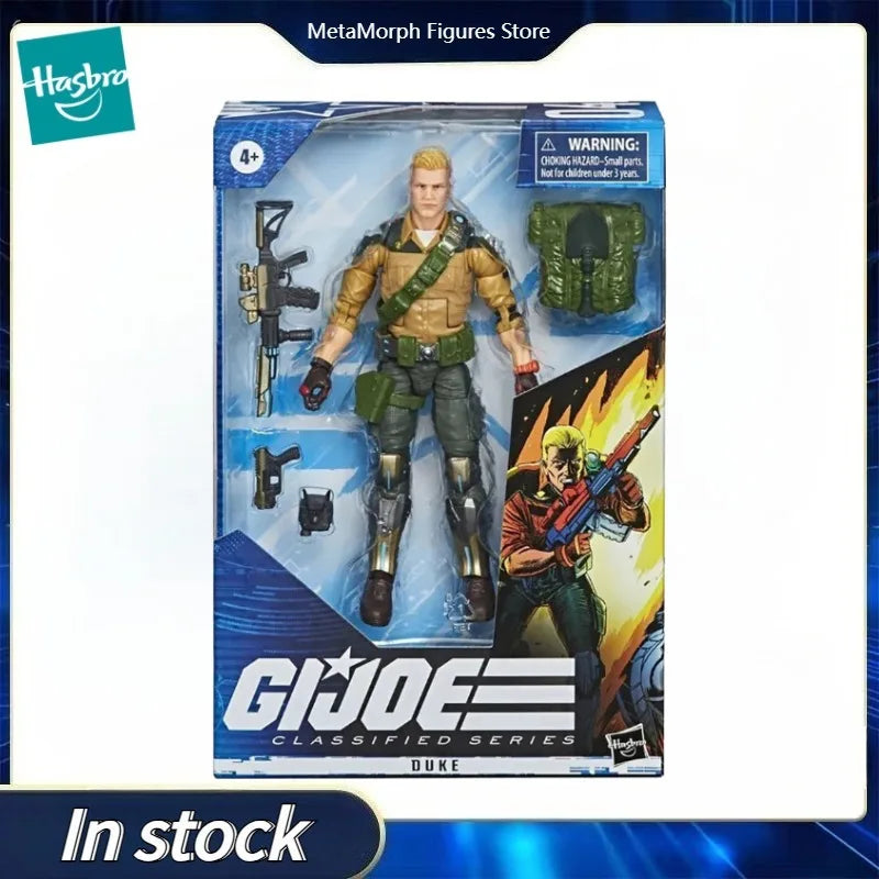 Original Hasbro G.I. Joe Classified Series Duke Anime Figure Toy Collection Model
