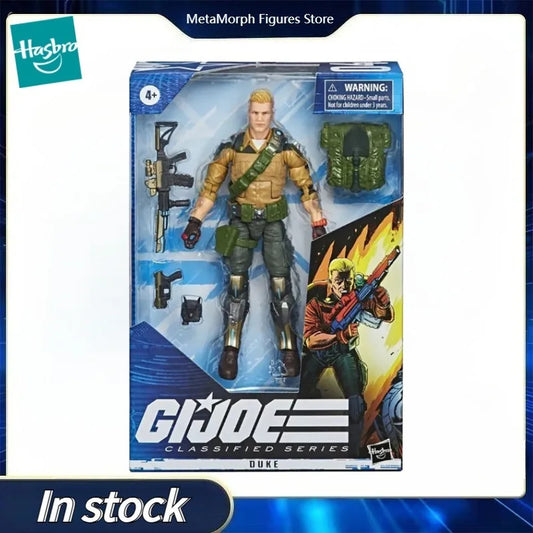 Original Hasbro G.I. Joe Classified Series Duke Anime Figure Toy Collection Model