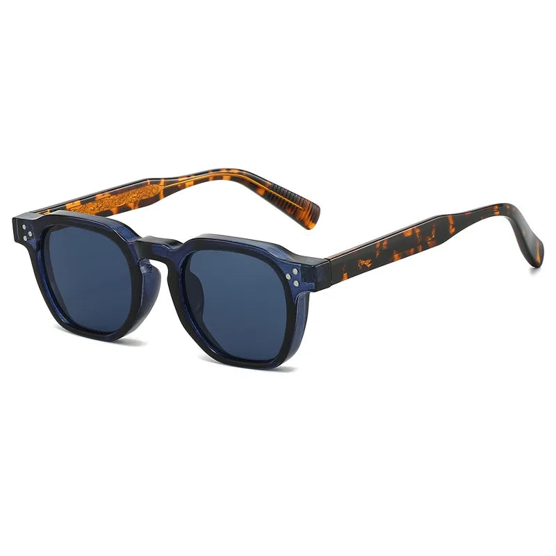 JNPCXI Wholesale New Square Retro Sunglasses Men Fashion Punk Sun Glasses Women Travel Eyewear Lunette De Soleil Femme UV400