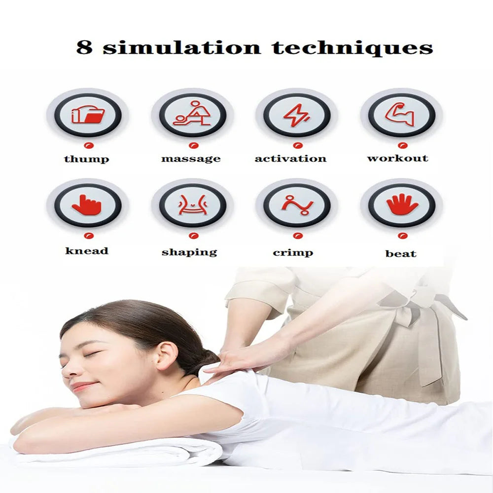 Cervical Device Mini Massager, Micro Current Neck Portable Shoulder Massager
