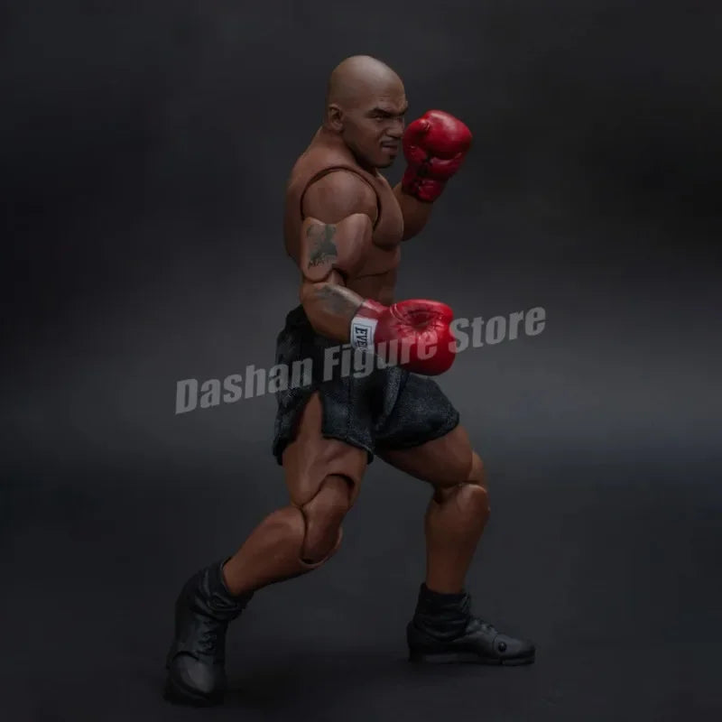 Storm The Final Round Mike Tyson Action Figure PVC Movable Ornaments Collection Doll 18cm Boxer Champion Figurine Model Toys