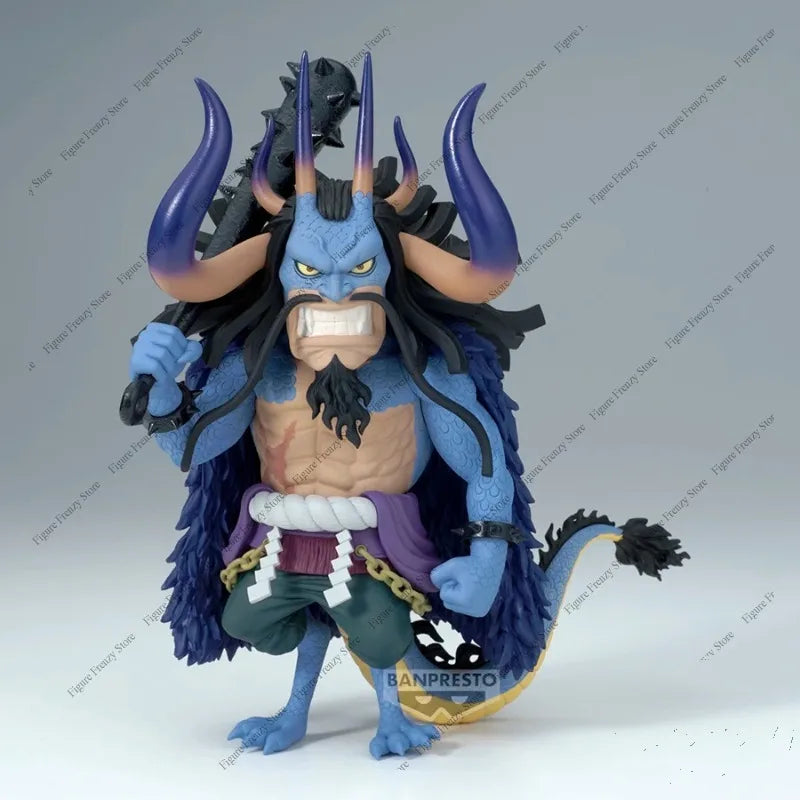 Special Offer Banpresto One Piece Anime Figurine for Kaidou PVC Action Figure Collectible World Series Mol Toy