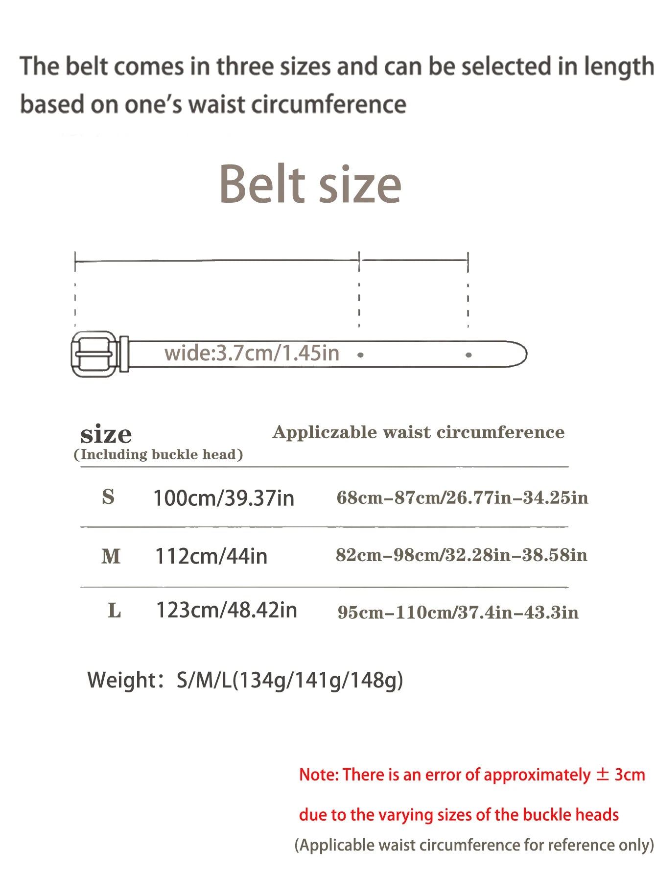 White Vintage Rivet Printed Belt, Gunmetal Square Buckle Embossed Unisex Casual Waistband