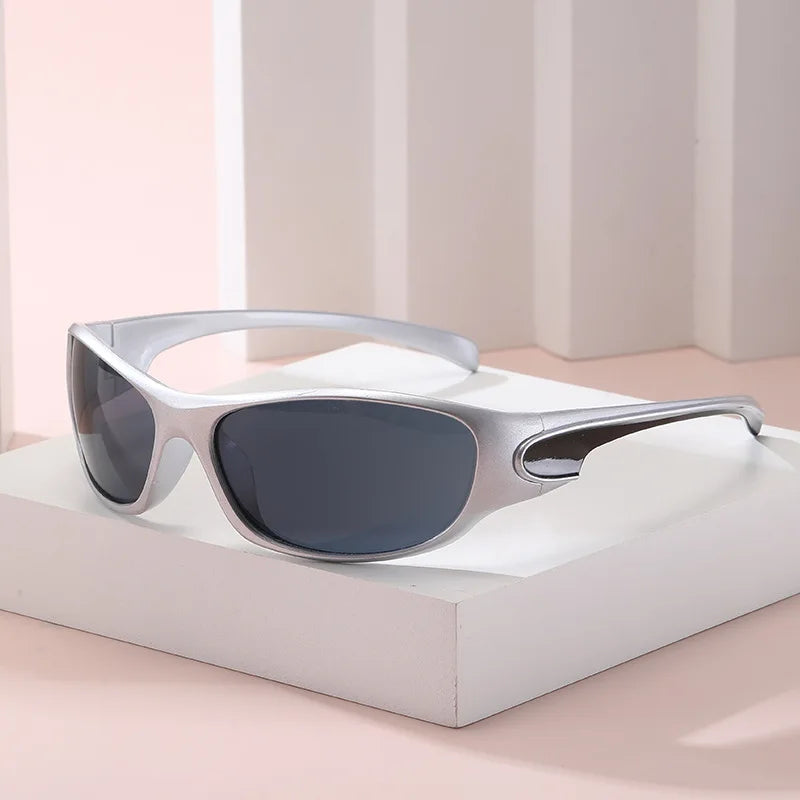 Outdoor Windproof Cycling Sunglasses Climbing Mountain Eyewear Bike Mudguards UV Protection Women's Style Sun Glasses Men's