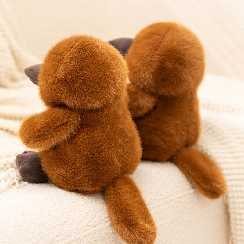 22CM Cute Small Platypus Plush Toys Soft Stuffed Animal Doll Lovely Duckmole Doll for Christmas Xmas Gifts