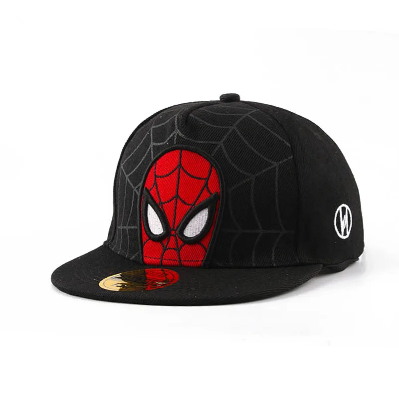 Anime Cartoon Spiderman Hats for Kids Baseball Cap Season Adjustable Caps