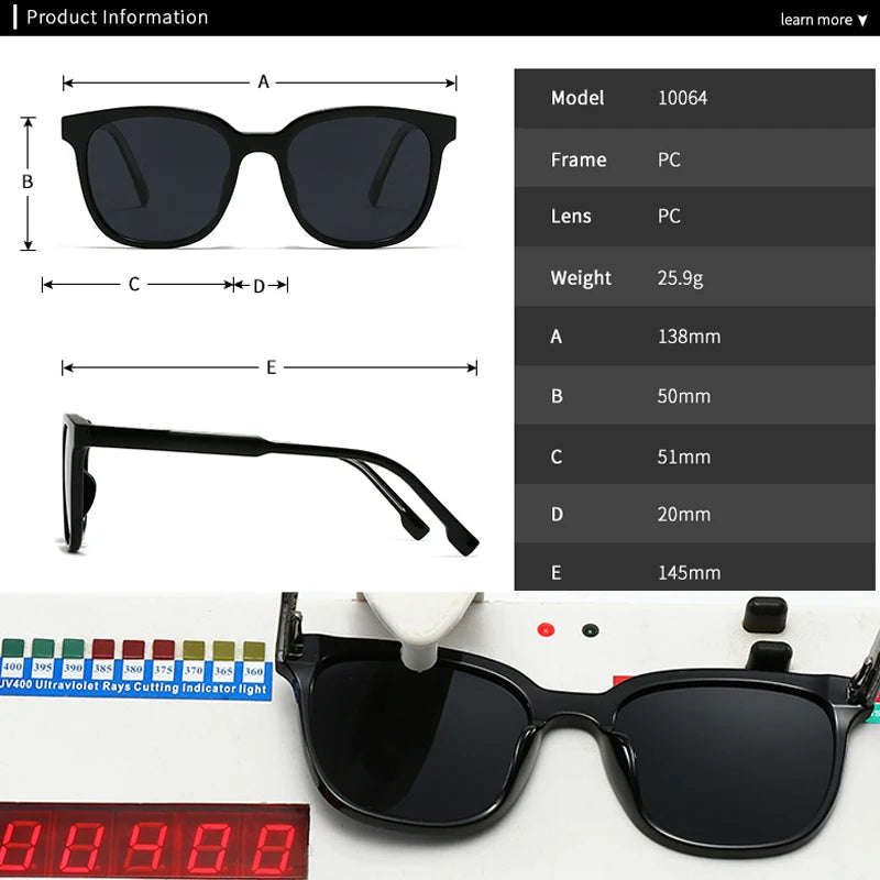 JNPCXI New Vintage Rectangle Sunglasses Women Square Oversized Sun Glasses Female Designer Retro UV400 Shades Fashion Eyewear