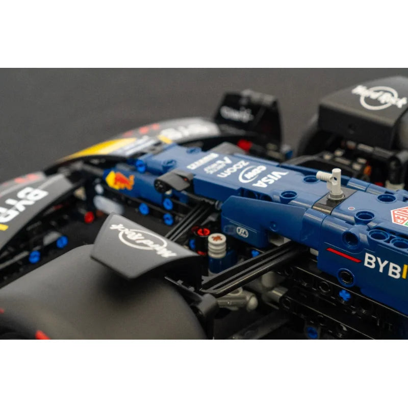 1639 pcs 1&8 Technical Oracle F1 CarRedbull Racing Formula RB20 Building Blocks