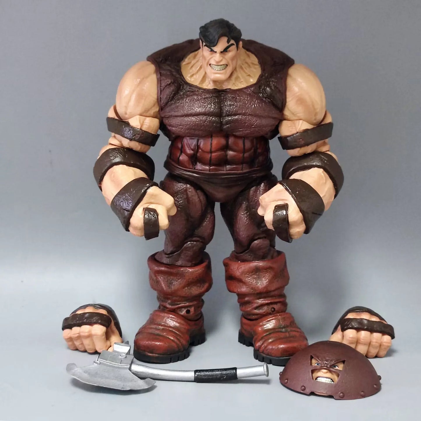 Marvel Select DST Juggernaut Prison Outfit Captain America Colossus Custom 9" Loose Action Figure