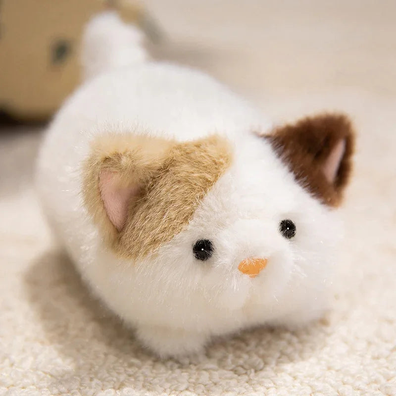 Cute Lying Animals Red Panda Fox Sloth Cat Soft Plush Dolls Stuffed Capybara Pig Plushie Baby Toys Gifts For Children