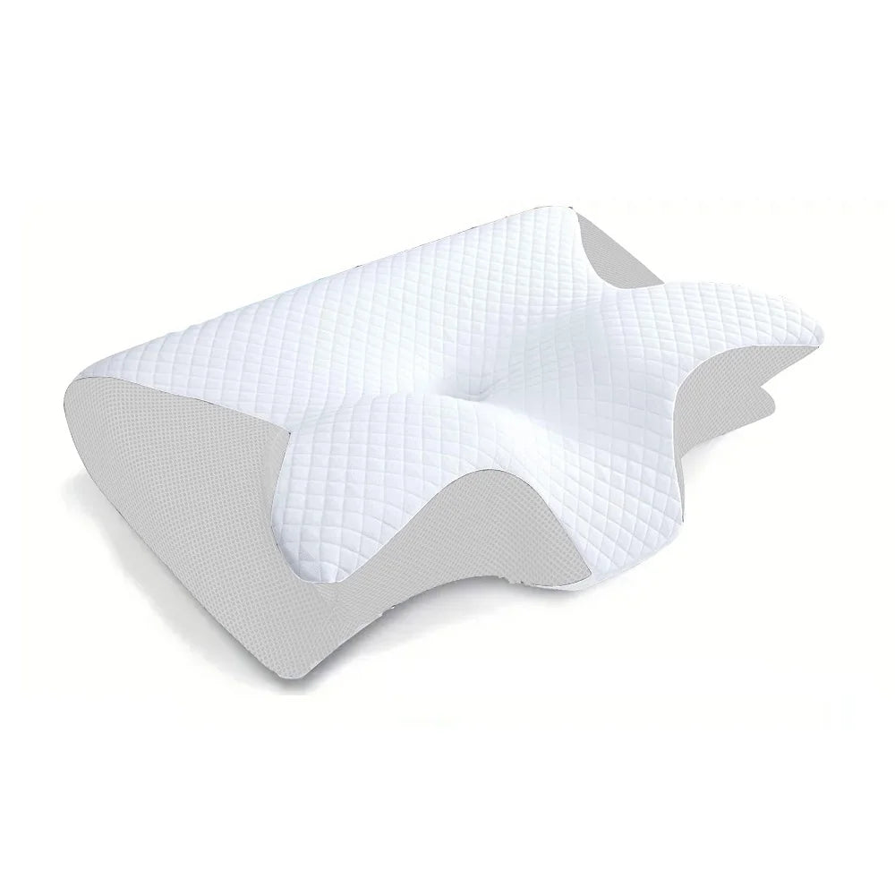 1pc Memory Foam Cervical Pillow, 2in1 Ergonomic Orthopedic Pillows for Neck Pain