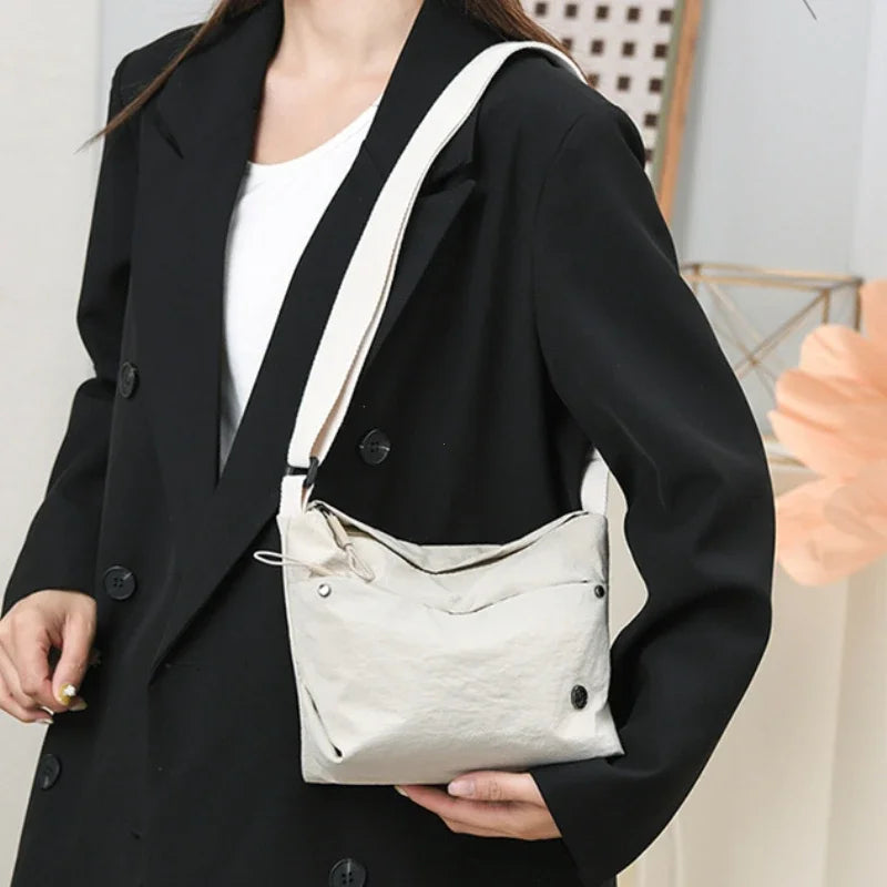 New Fashionable Women's Bag Lightweight Nylon Crossbody Bag for Women Female Shoulder Bags Trend Designer Handbags Tote 2026