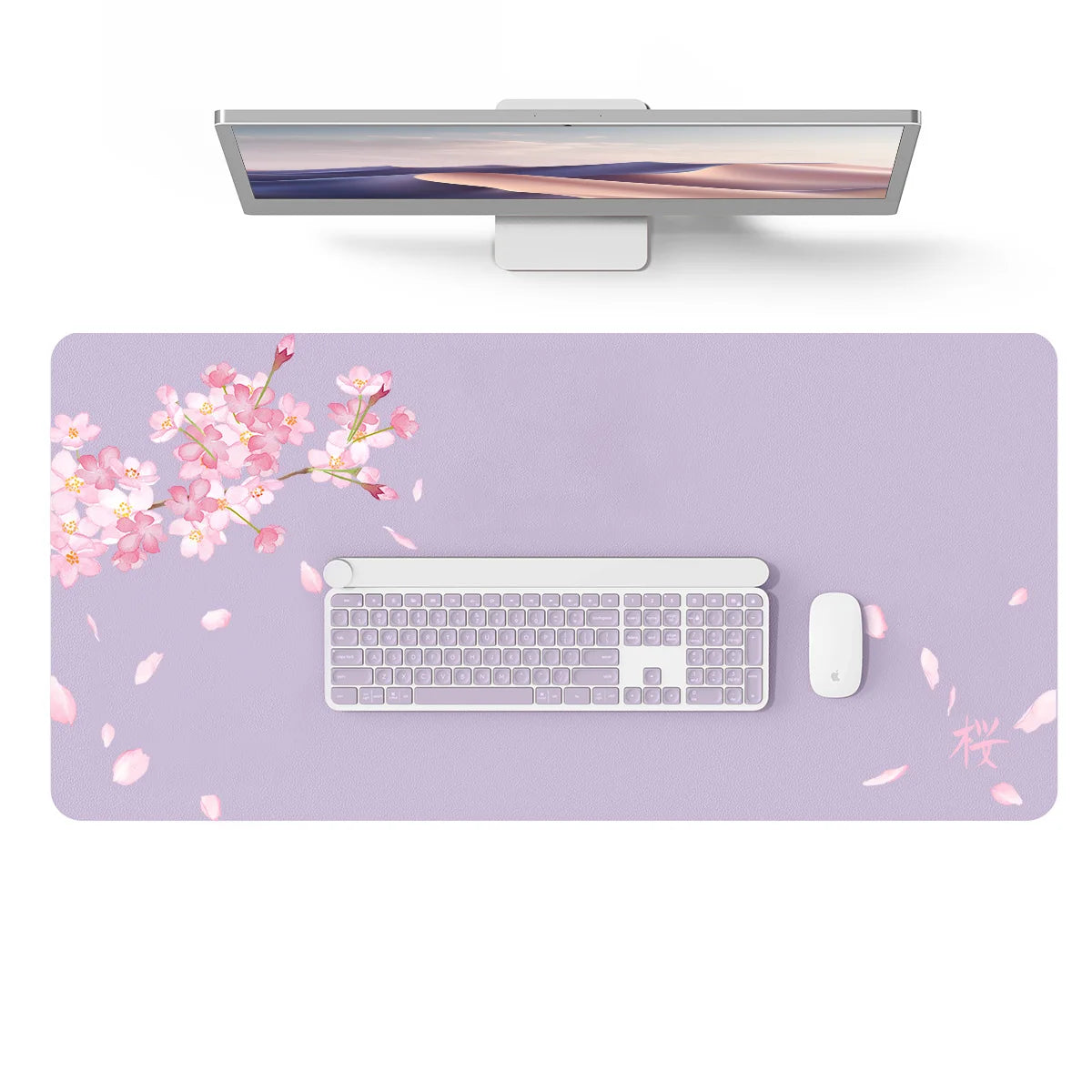 Mouse Pad Large Office Desk Mat ,Waterproof PU Leather Desktop Keyboard Desk Pad Gaming Mousepad Desk Writing Pad for home