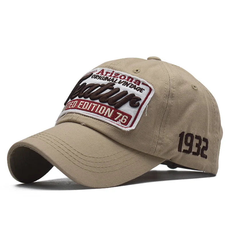 New Men Baseball Cap Letter Embroidery Summer Fashion Cotton Women Caps Snapback Casual Outdoor Hat For Men Adjustable