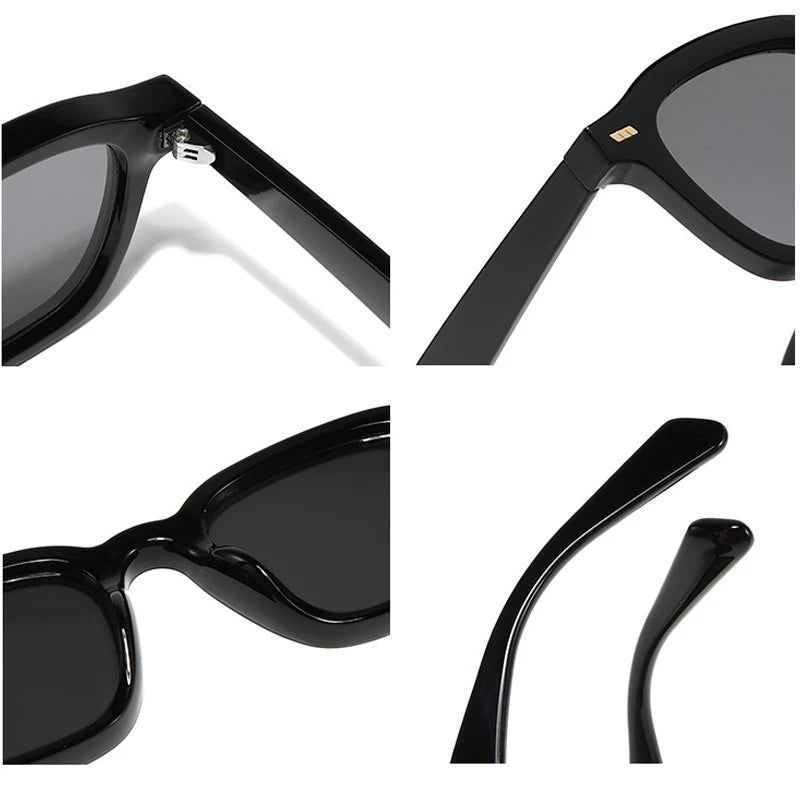 JNPCXI New Retro Square Women Sunglasses Fashion Quality Blue Candy Color Trending Men Sun Glasses Shades UV400