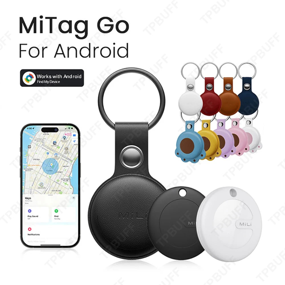 MiLi Tracker Device For google Find My Device, Bluetooth Tracker Android System