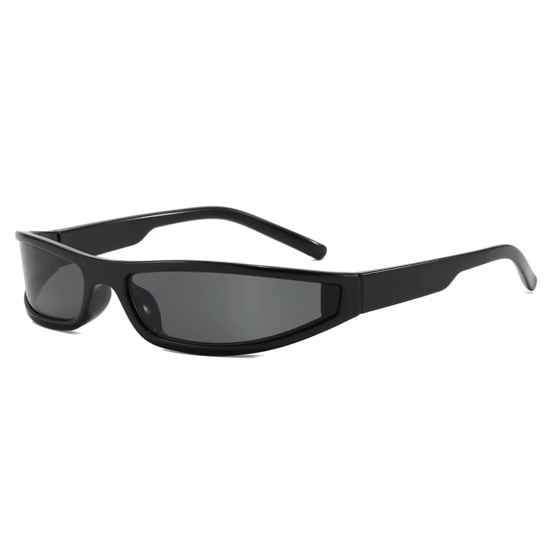 JNPCXI New Retro Y2K Cat Eye Outdoor Fashion Sports Sunglasses Women Gradient Mirror Goggles Shades UV400 Men Punk Sun Glasses