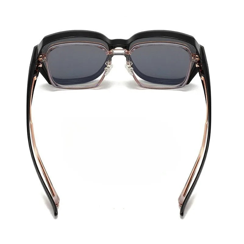 Sunglasses Driving Myopia Mirror Set  Men and Women with The Same Style Myopia Sunglasses