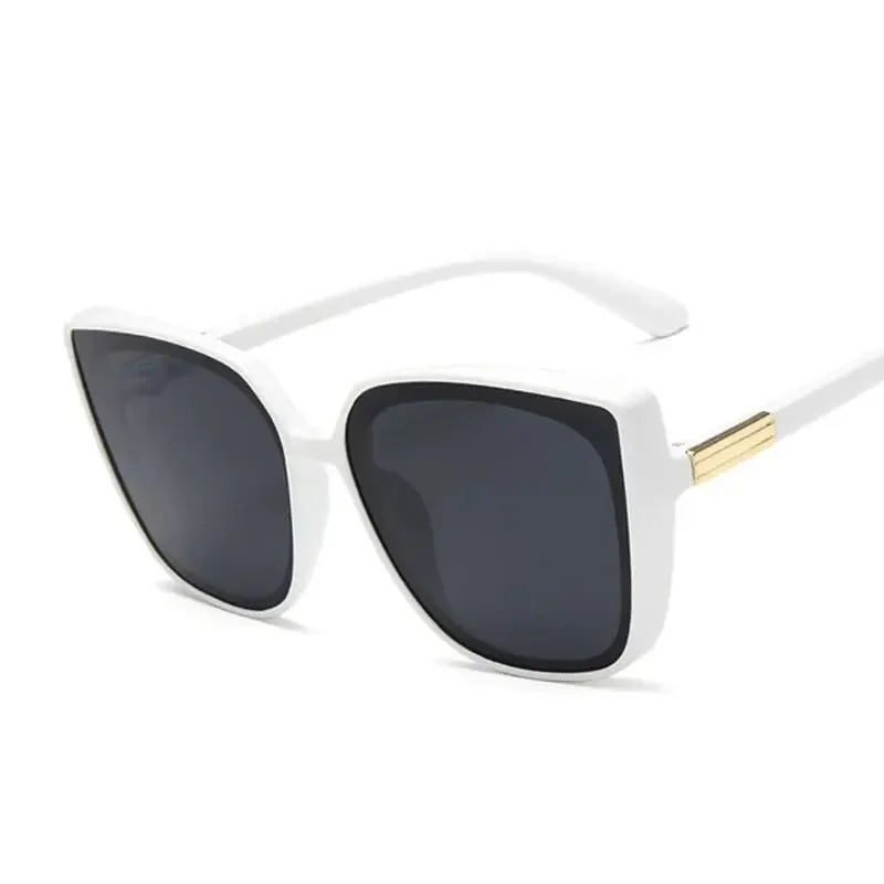 Korean Fashion Brand Design Unisex Anti-UV High-Quality Retro Sunglasses for Men/Women