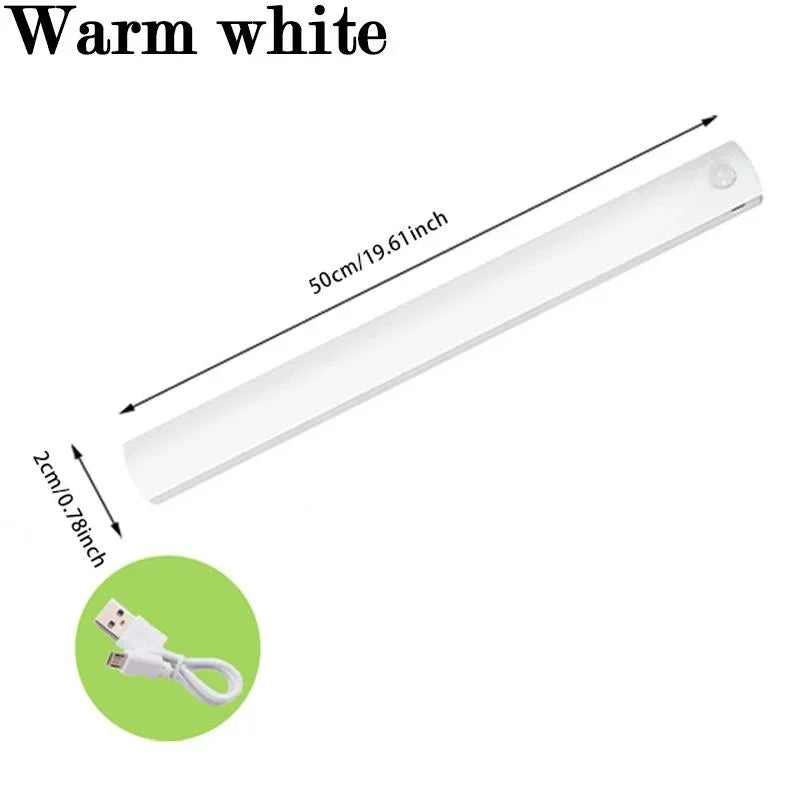 LED Night Light Motion Sensor Cabinet Light Night Lamp Under LED Magnetic Closet Light for Kitchen Cabinet Led
