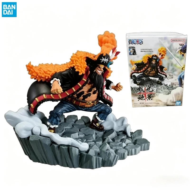 【IN STOCK】Original Banpresto Senkouzekkei One Piece Marshall D. Teach Blackbeard 13cm Figure PVC Collectible Model