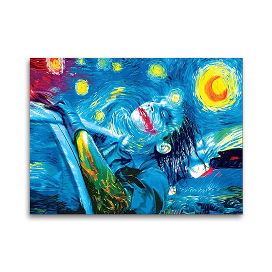 MINISO Movie JOKER Scene Canvas Wall Art Painting Home for Modern Room Decor 03