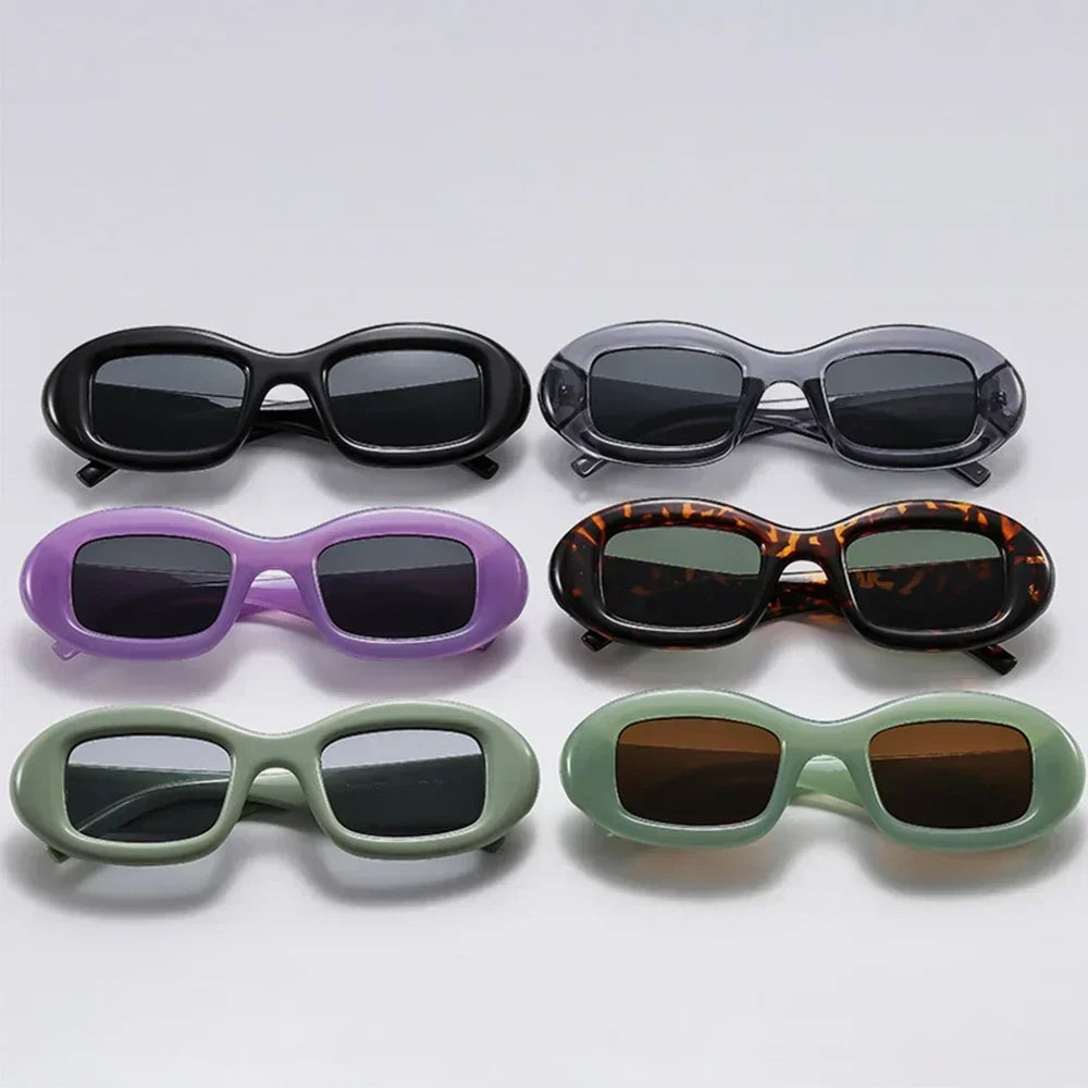 JNPCXI Retro Oval Women Sunglasses Shades UV400